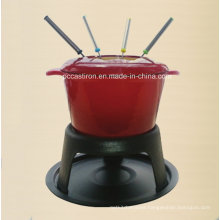 OEM ODM LFGB Ce FDA Cast Iron Fondue Manufacturer From China